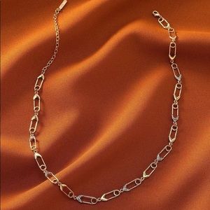 Stella & Dot Safety Pin Necklace